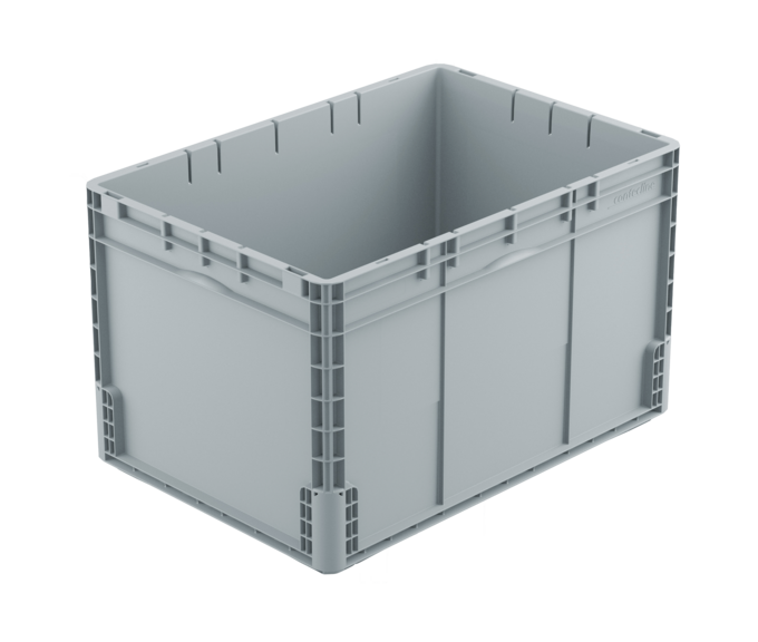 Pojemnik plastikowy contecline do automatycznych magazynów 650 x 450 x 400 mm - Plastikowy pojemnik pełny do automatycznych magazynów – seria contecline